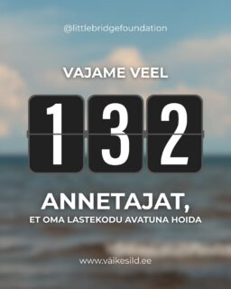 Kui oled juba annetaja, siis saad aidata kui 
👉🏼 räägid meist ka oma sõbrale!! 🧚🏻🧚🏻🤍
—— 

Tere meie kõigile uutele igakuistele annetajatele 🥹🥹

Oleme viimase kahe kuuga leidnud oma ridadesse juba 68 uut püsiannetajat ja see tähendab, et meie igakuises eelarves on 680 eurot, mille abil saame hoolitseda oma laste kui nad haigeks jäävad, osta neile jalanõusid, kui kingad katki lähevad ja katta nende toidulaud.

Aitäh, et usaldate ja usute ja panete meidki uskuma, et meie suund ja unistus on võimalik - saab teha ka südame ja eluusaldusega, koos ja nii, et saabub ka iseseisvus! 🤍🕊️